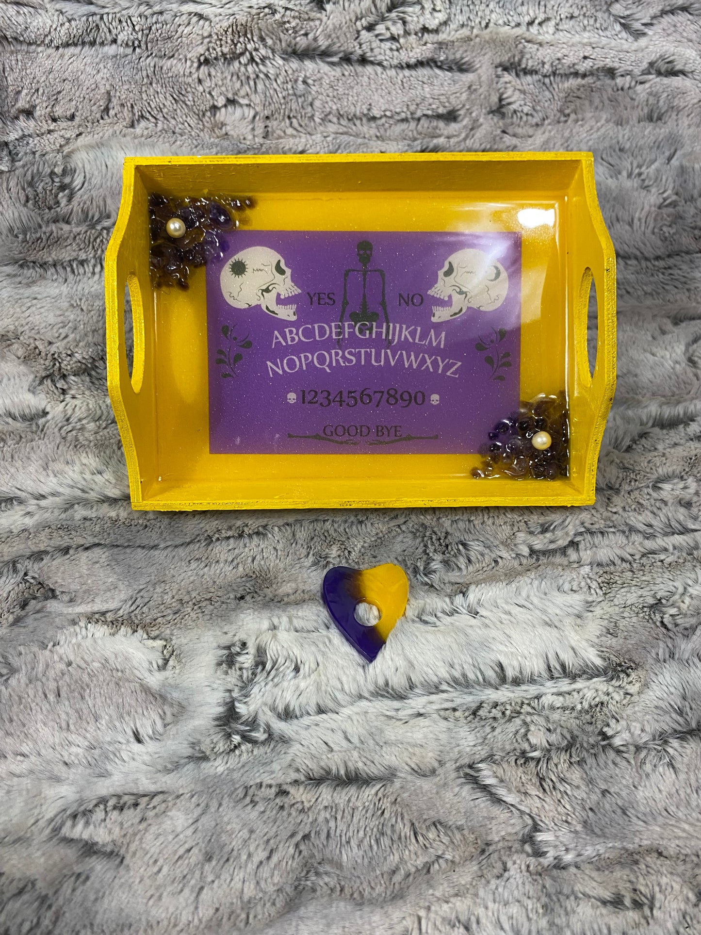 Yellow Ouija Board Tray
