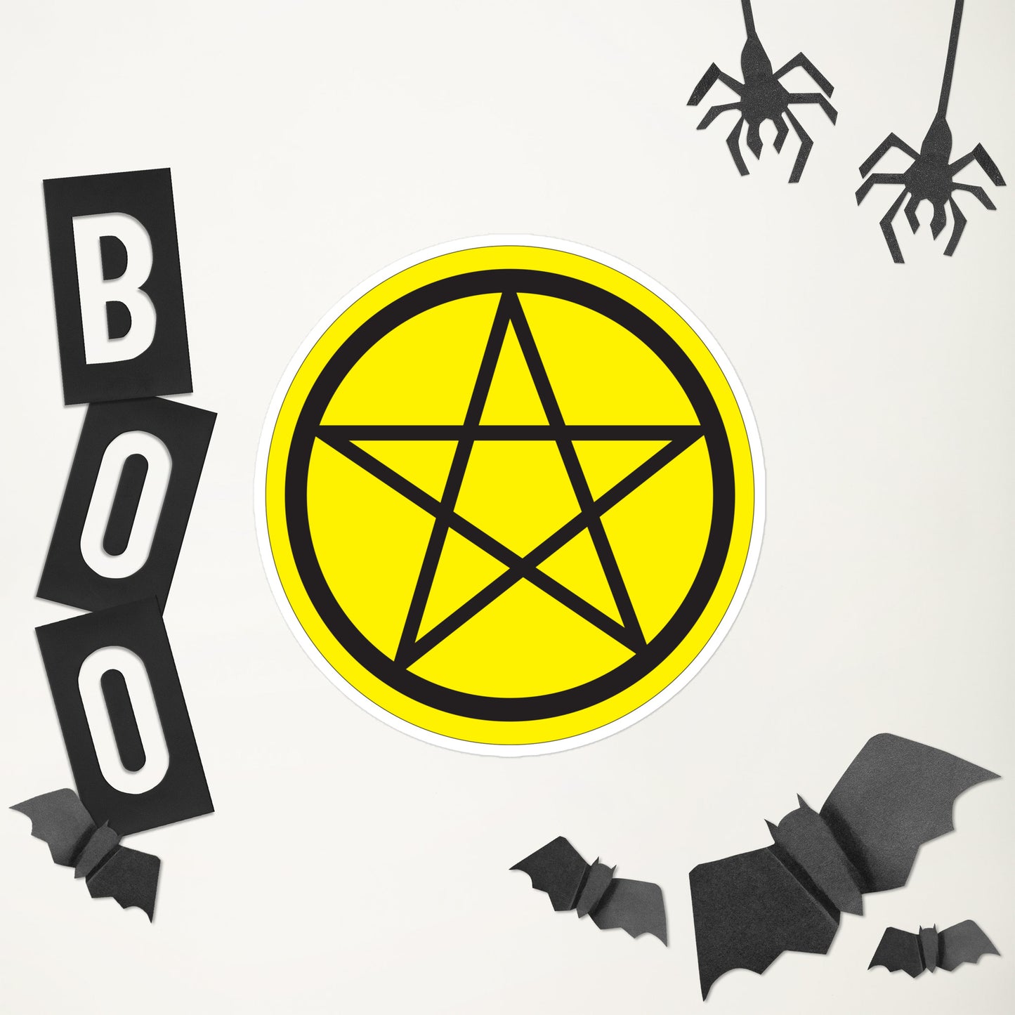 Toxic Pentagram Sticker