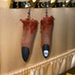Severed Finger Earrings