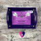 Purple Ouija Board Tray