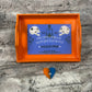 Orange Ouija Board Tray