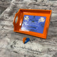 Orange Ouija Board Tray