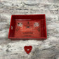 Red Stardust Ouija Board Tray