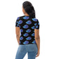 Deca Womens : Blue Clouds T-shirt