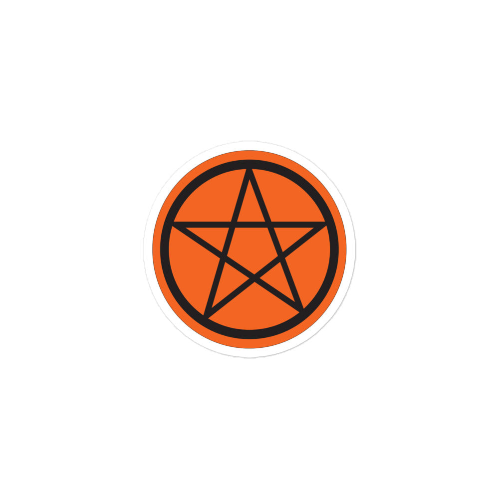 Orange Pentagram