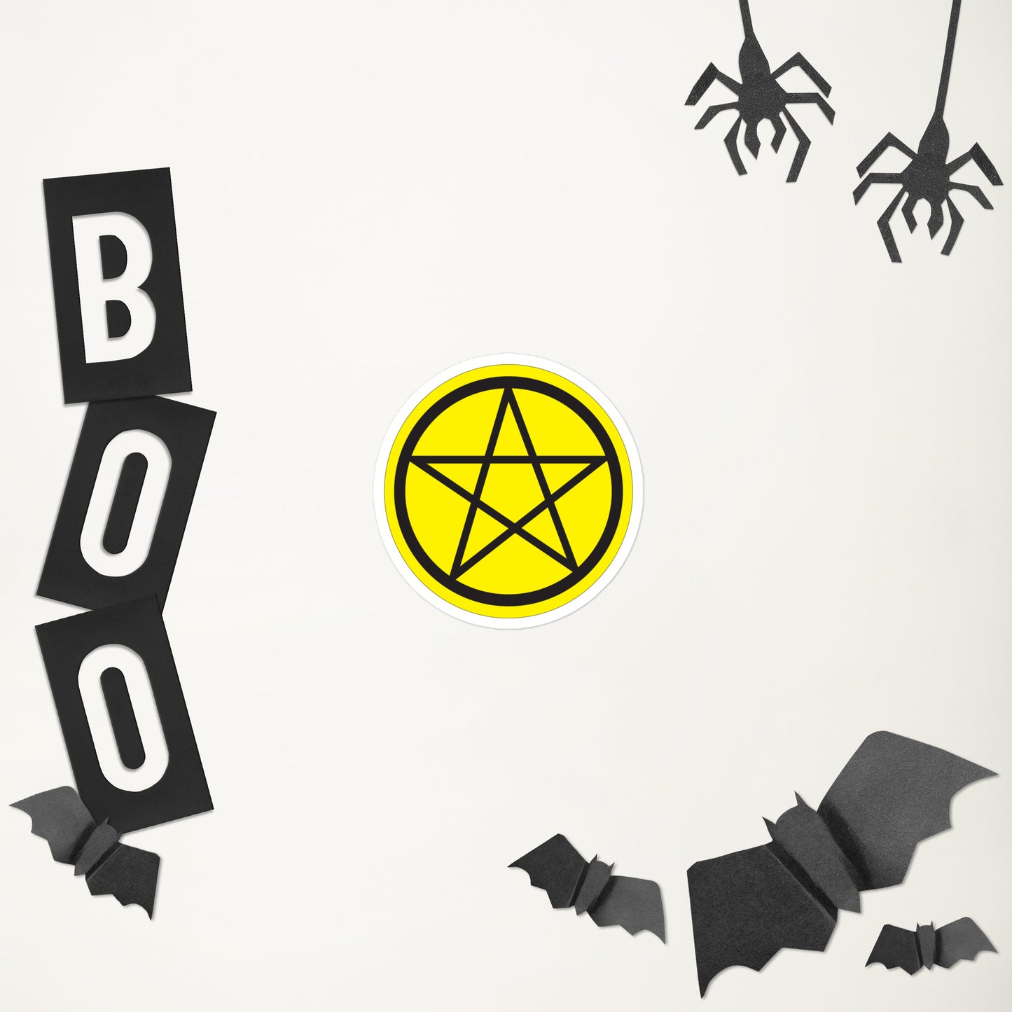 Toxic Pentagram Sticker