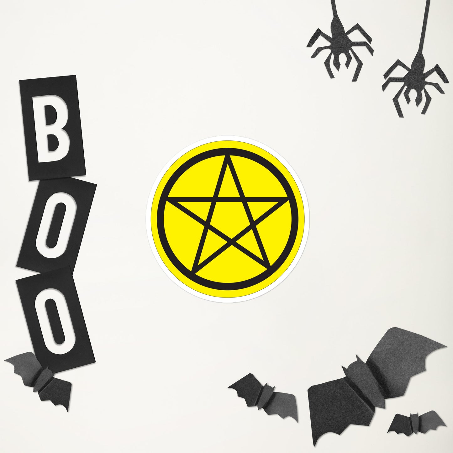 Toxic Pentagram Sticker