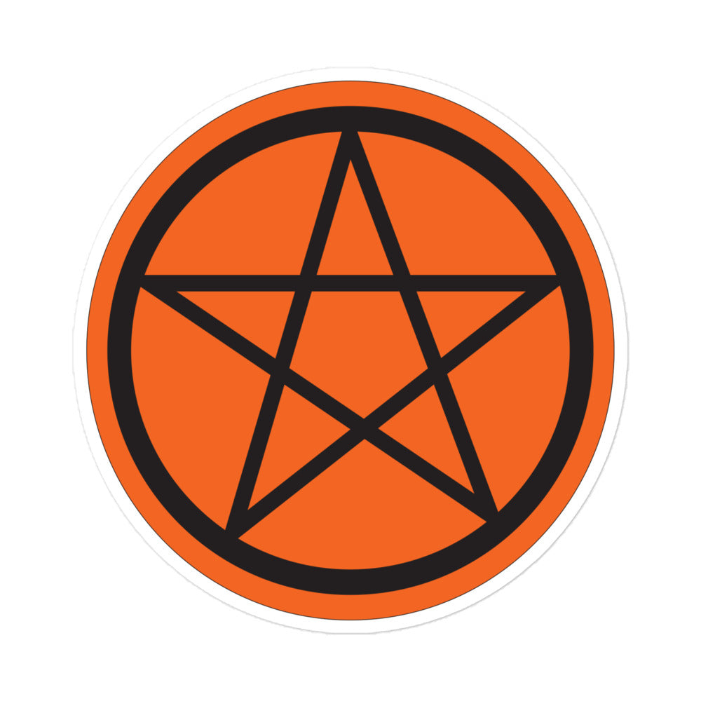 Orange Pentagram